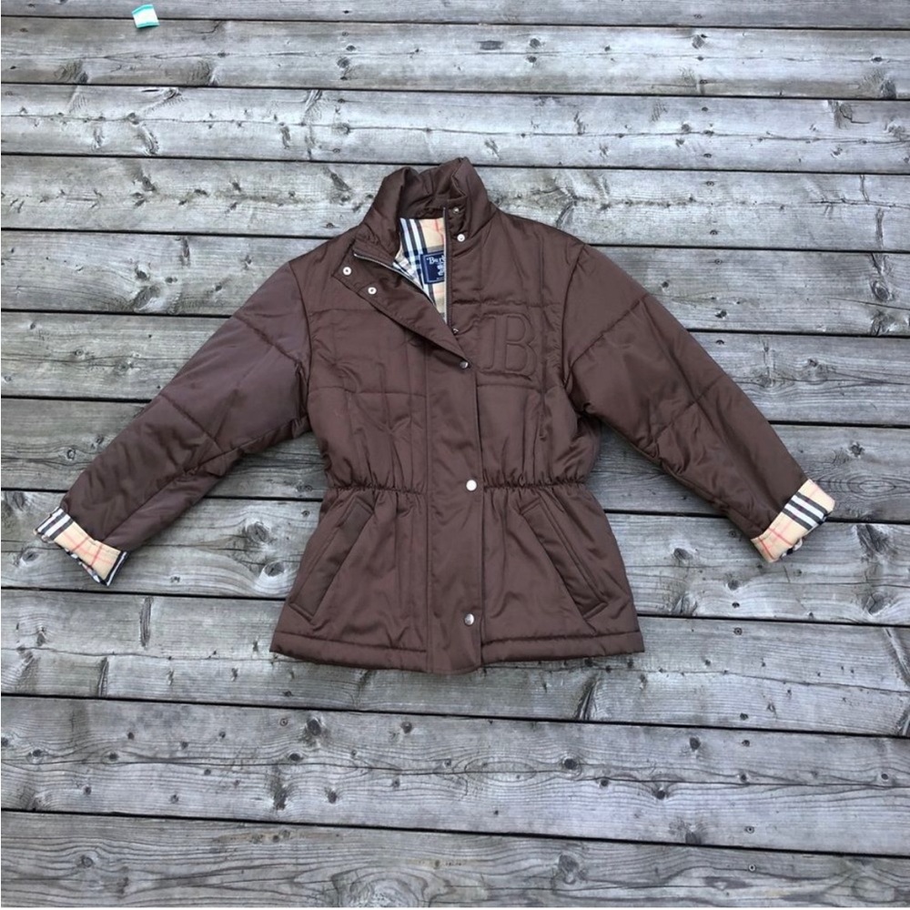 Vintage Burberry Cotton Nylon Jacket size medium